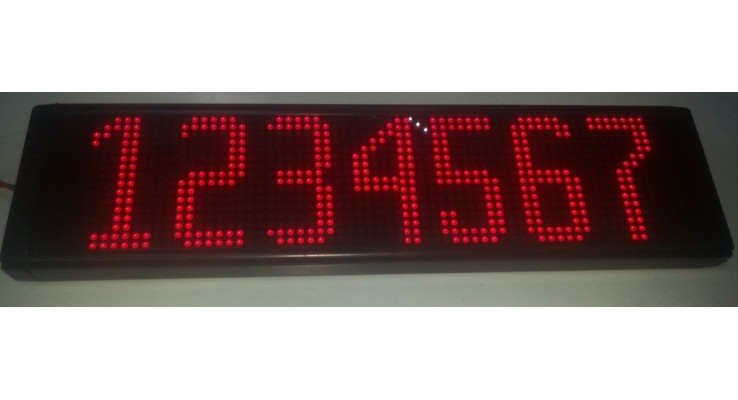 15x55 CM LED OTOMASYON MESAJ EKRANI